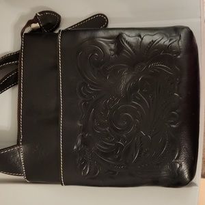 Patricia nash tooled leather crossbody